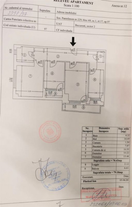 Apartament langa Mega MAll- Pantelimon