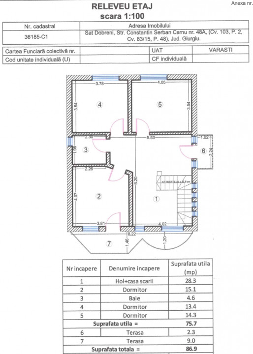 Casa 200 mp LOT 429 mp Dobreni 