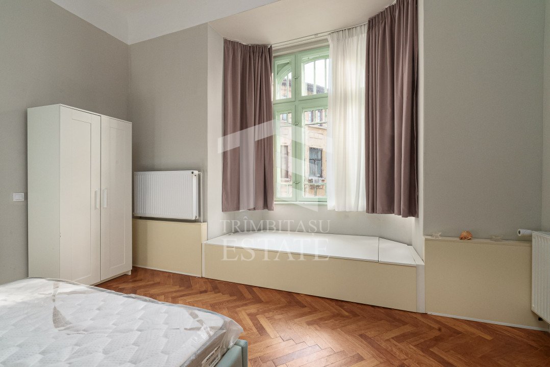 Apart 4 camere vila Unirii Coposu Cartierul Evreiesc Mobilat Renovat