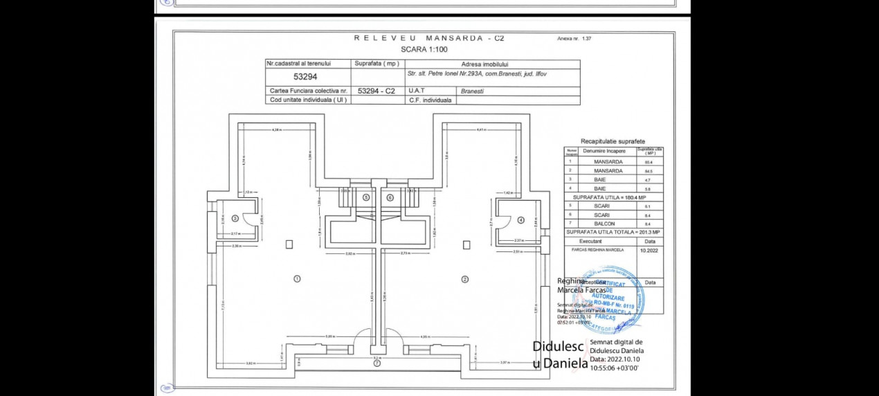 2 Vile Sistem Duplex 18 minute de Pallady,Branesti 