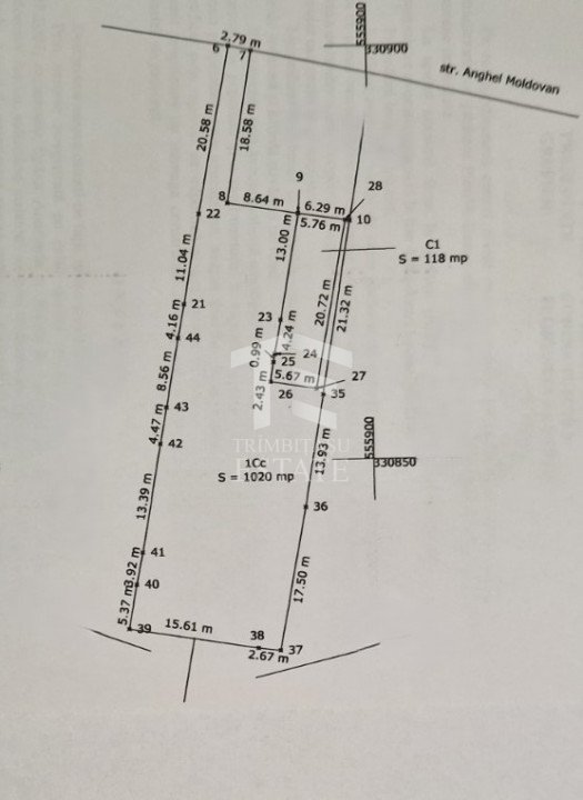 Teren 1026 mp | pozitie foarte buna | Giurgiului